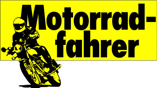 Motorradfahrer Logo