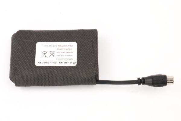 3-9003-111031 11,1V 3.100mAh Pro-Battery